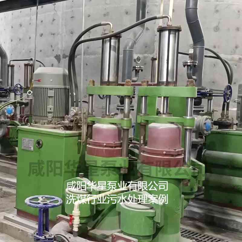 YBH300節(jié)能柱塞泥漿泵在洗煤廠案例